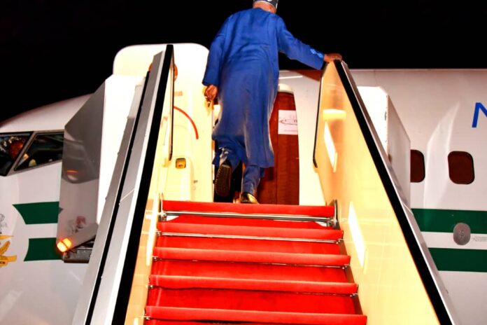 tinubu departs